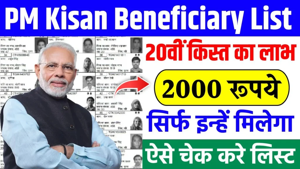 PM Kisan Yojana Beneficiary List PM Kisan Yojana Beneficiary List
